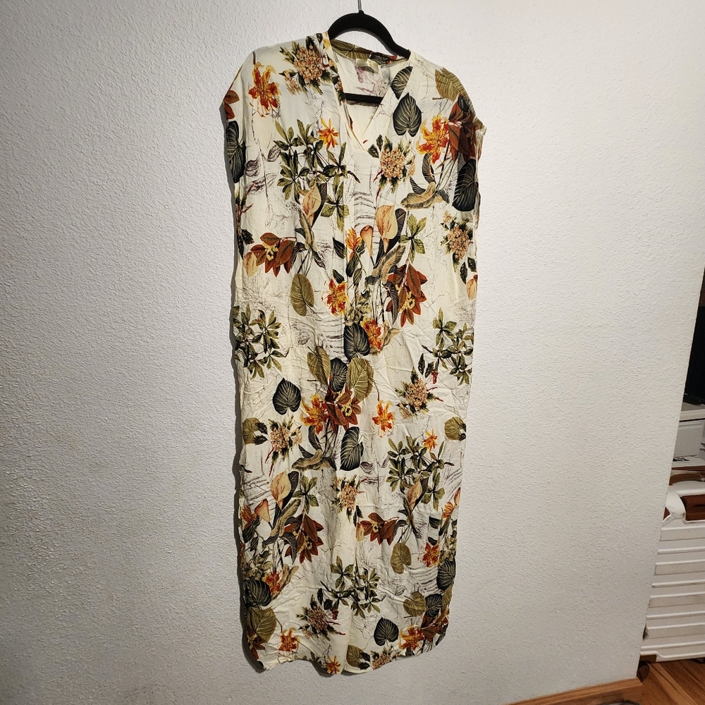 Floral Print Maxi Dress